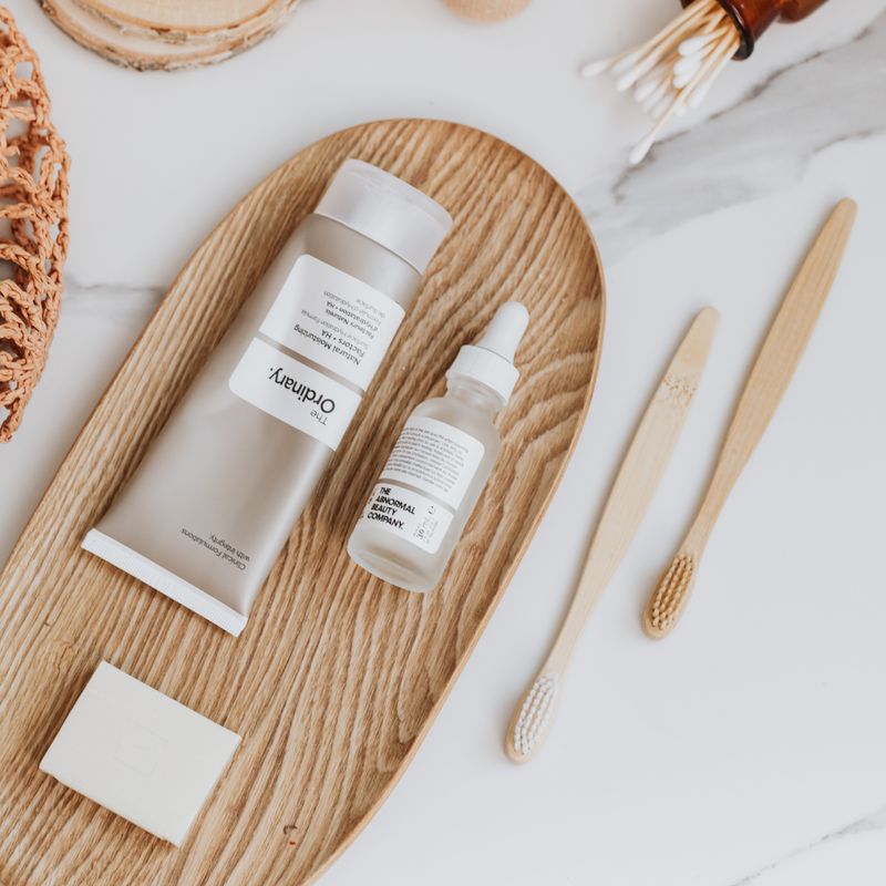 Bamboo Toothbrush Set