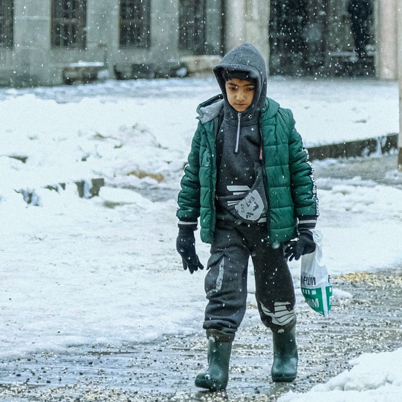 Kids Winter Hoodie