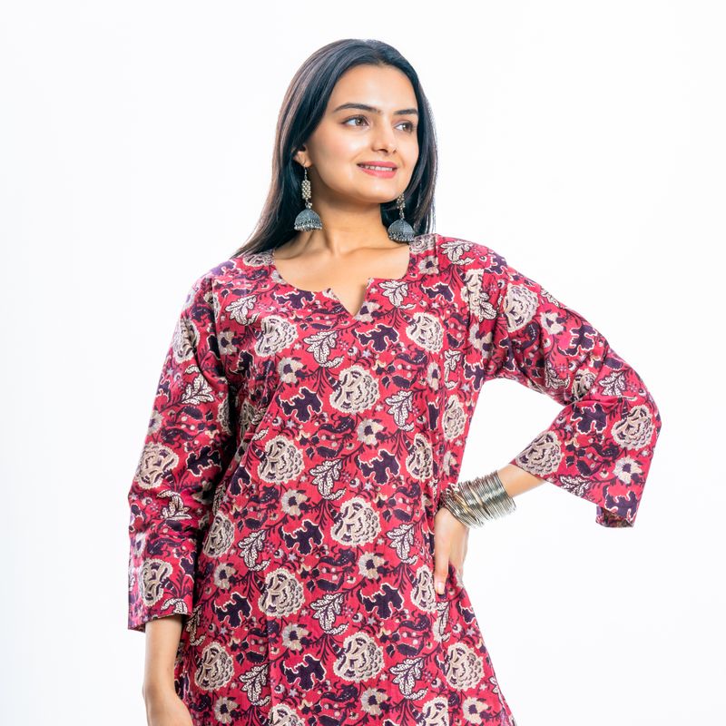 Printed Kurti Set