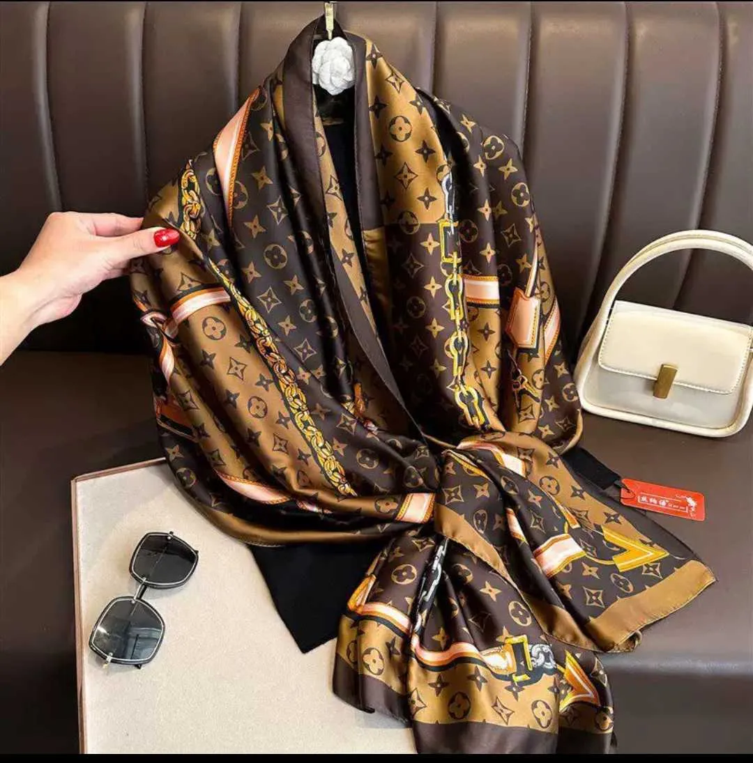 premium Luxury Satin Silk Scarf