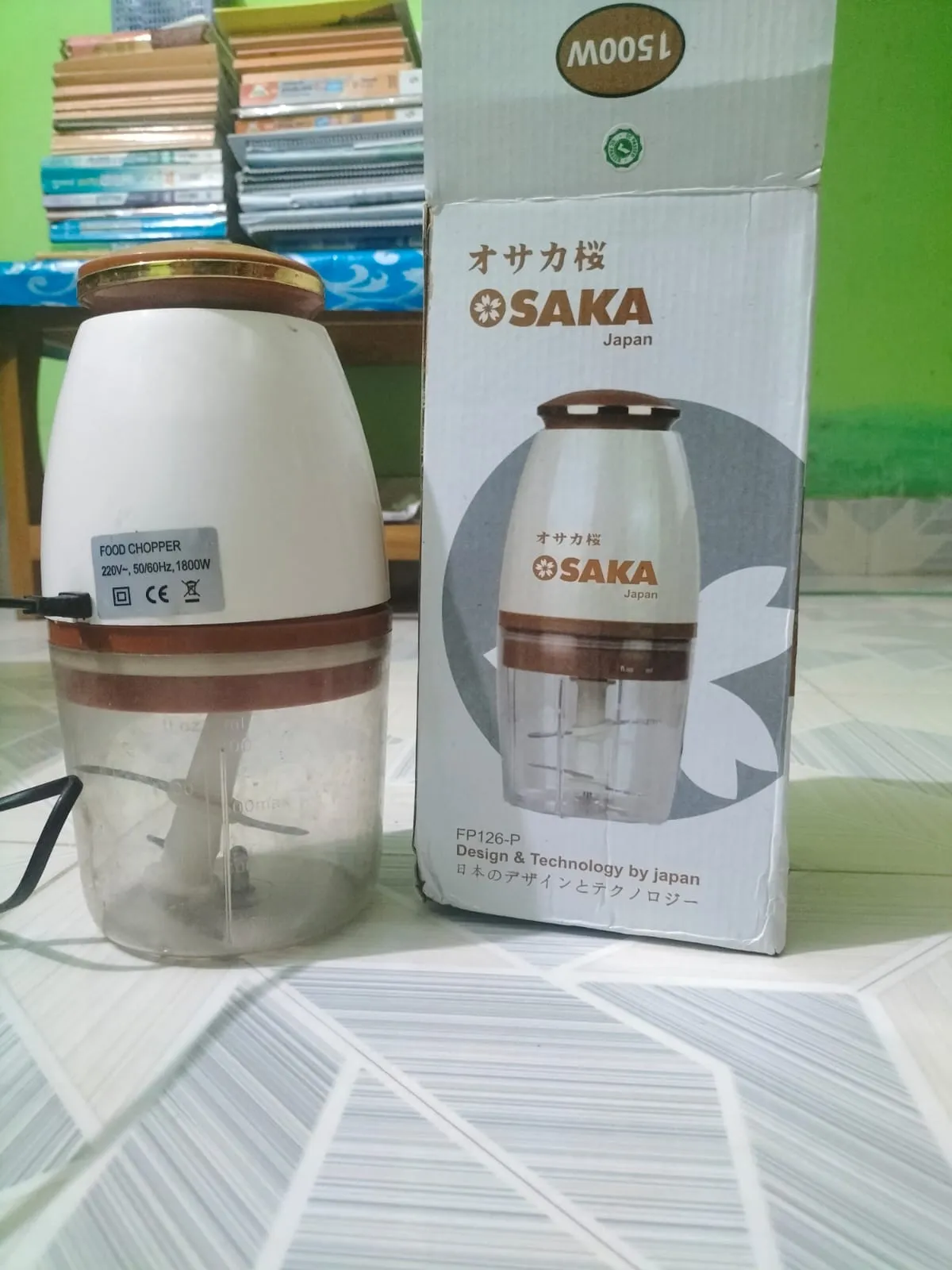 OSAKA Electric Food Chopper – রান্নার কাজ হবে আরও দ্রুত!