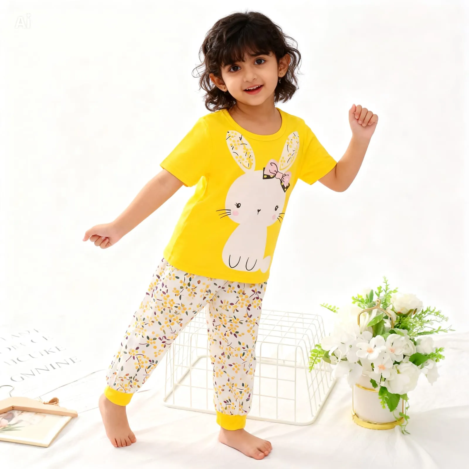 Long T-Shirt & Pant Set