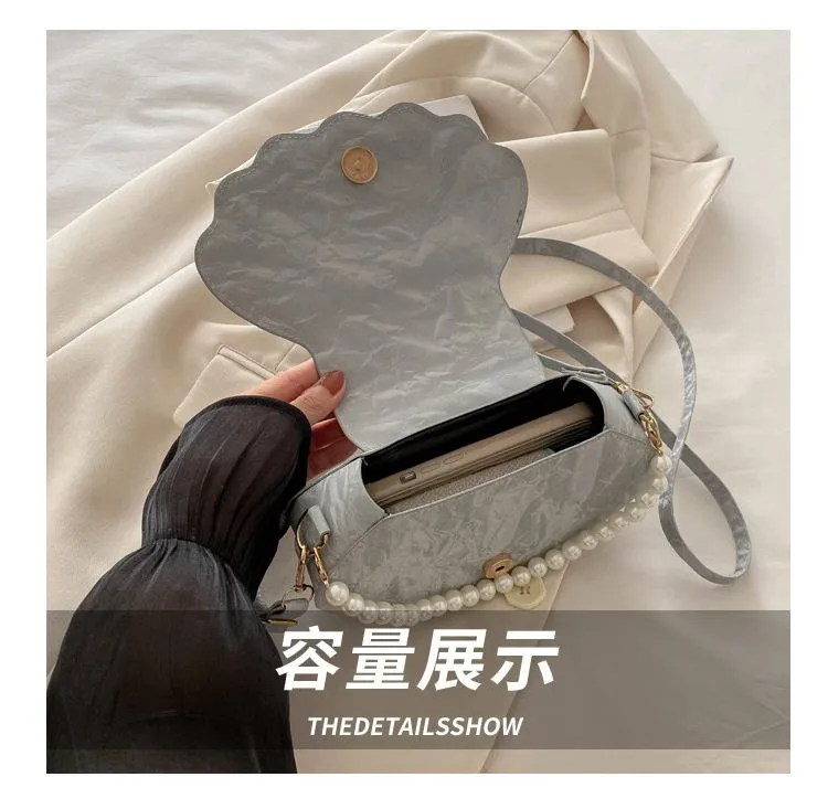 Women’s PU Leather Compact Shoulder Bag