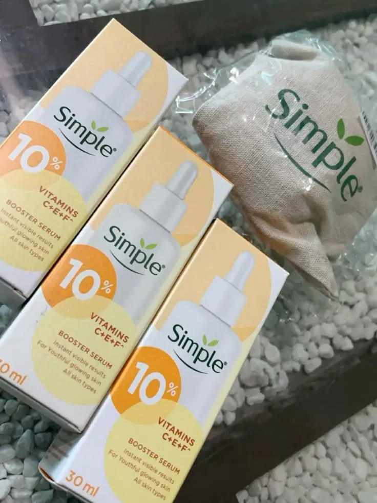 Simple 10% Vitamins C+E+F Booster Serum 30ml