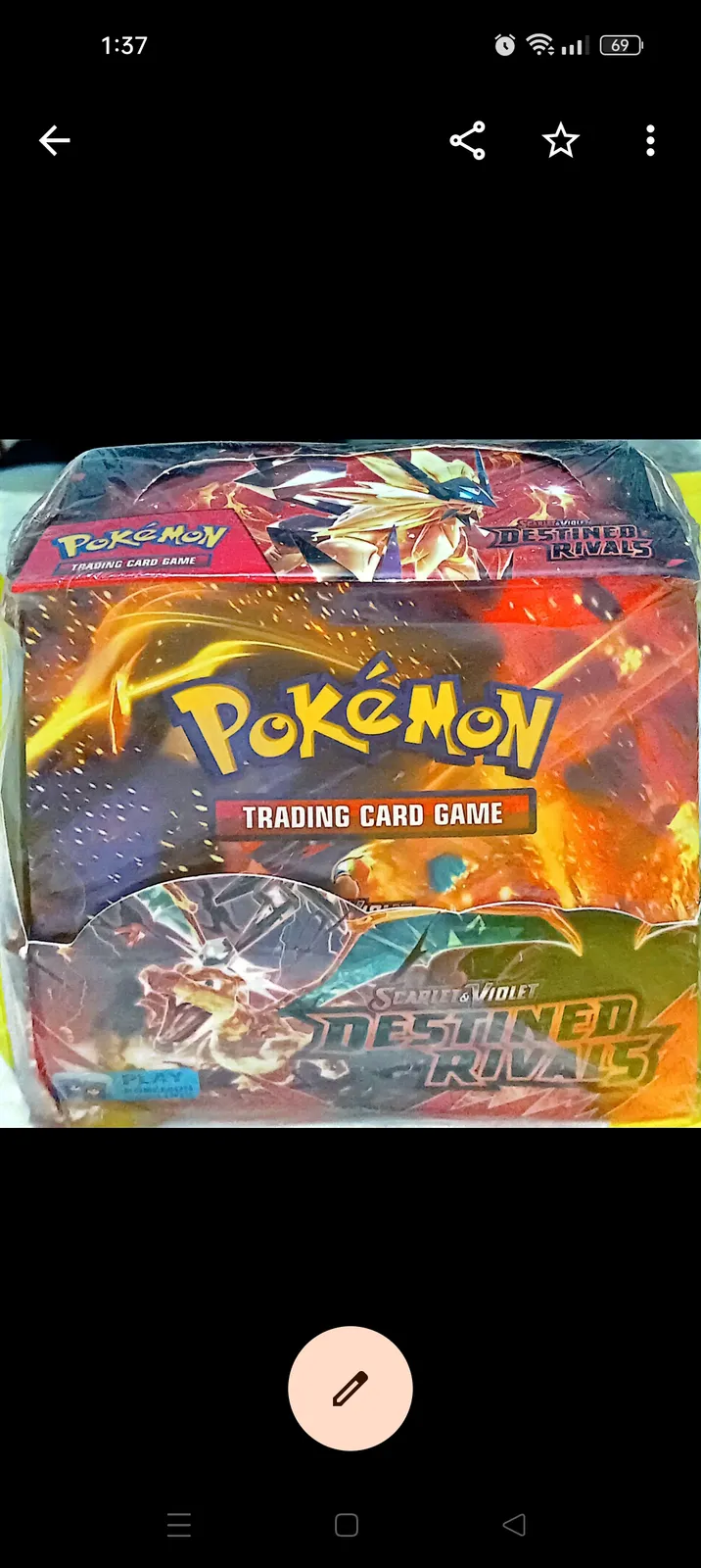 Pokemon booster box(36 packs)