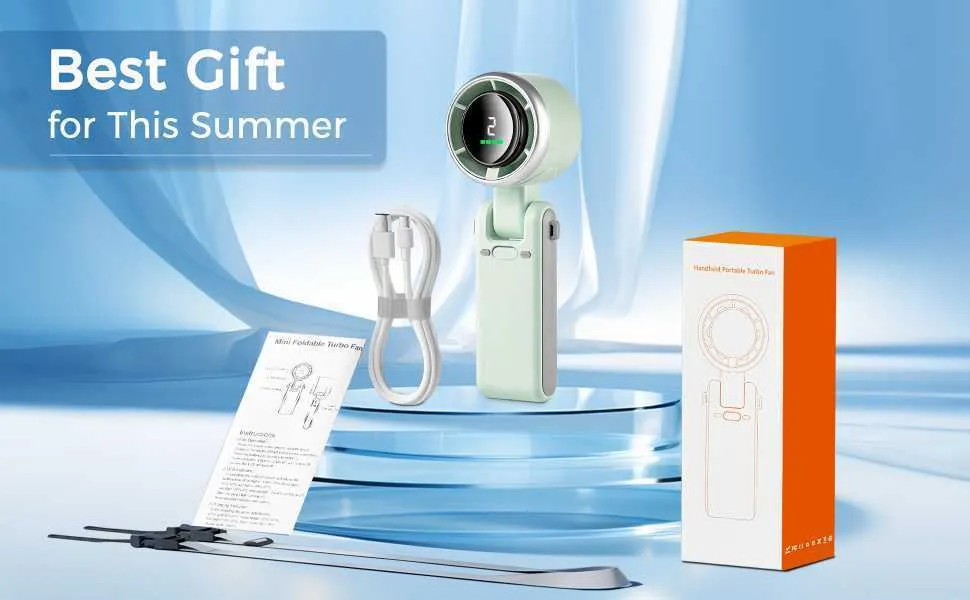Portable Mini Handheld Fan &ndash; Smart Cooling Device