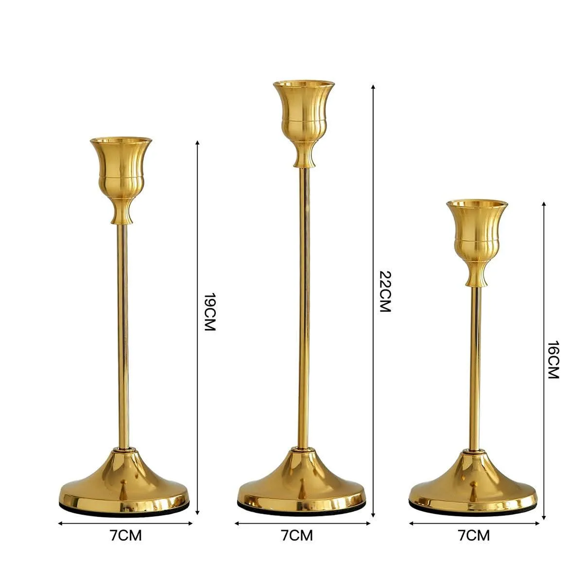 Luxury Candle Holder (Set of 3)