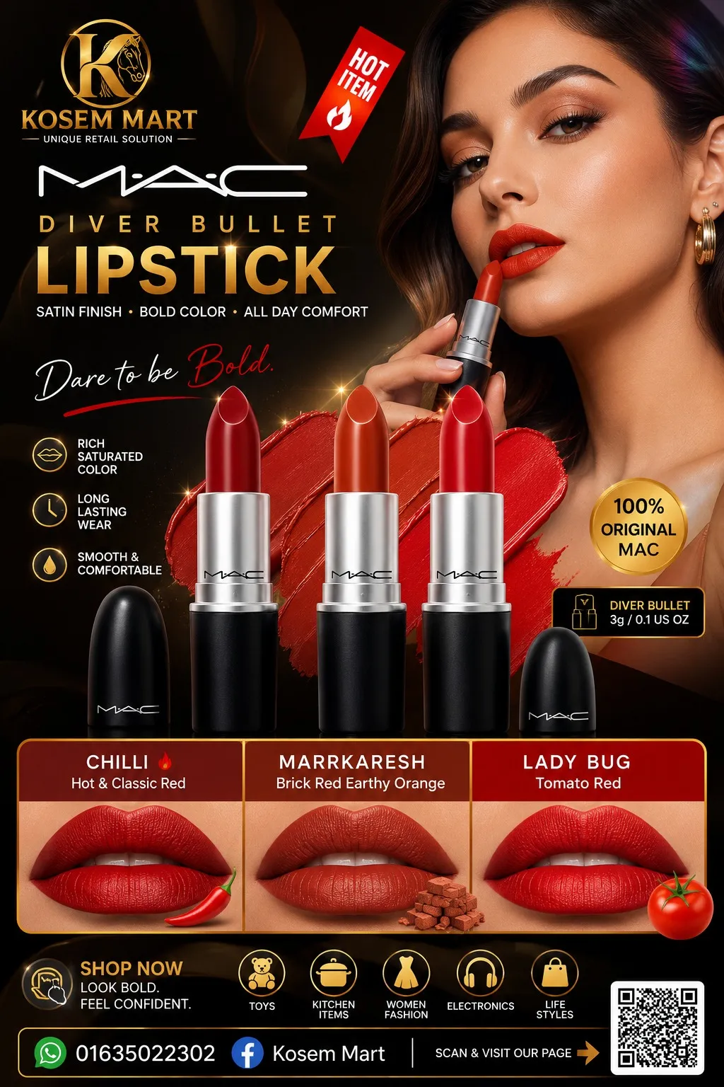 MAC bullet lipstick 💄