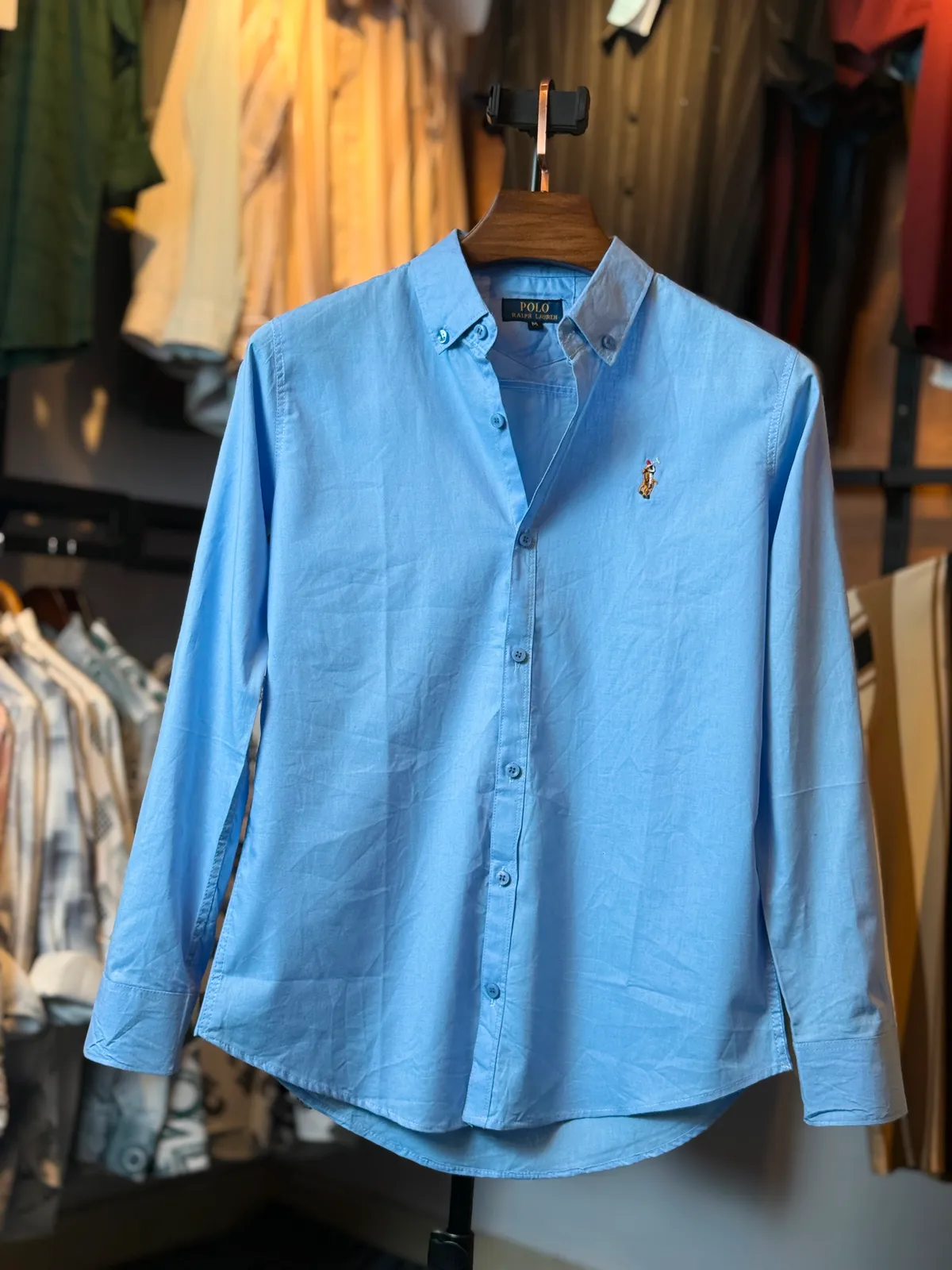 Solid Oxford shirt's