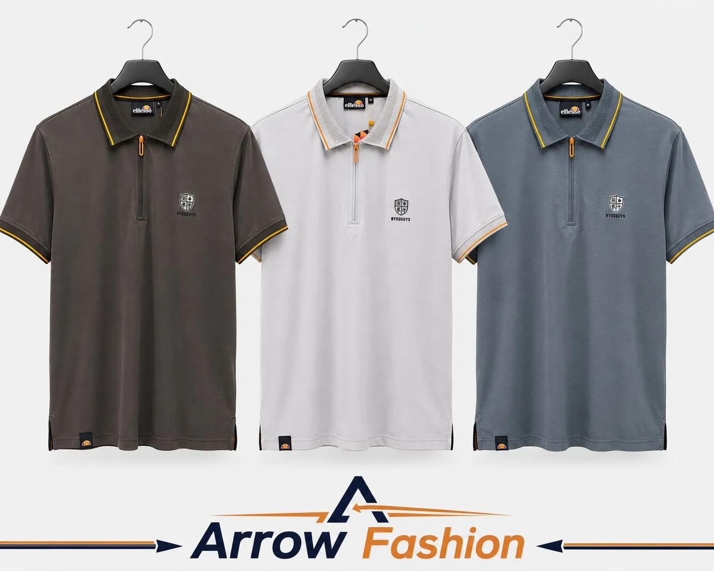Men's exclusive chinese polo t-shirt.