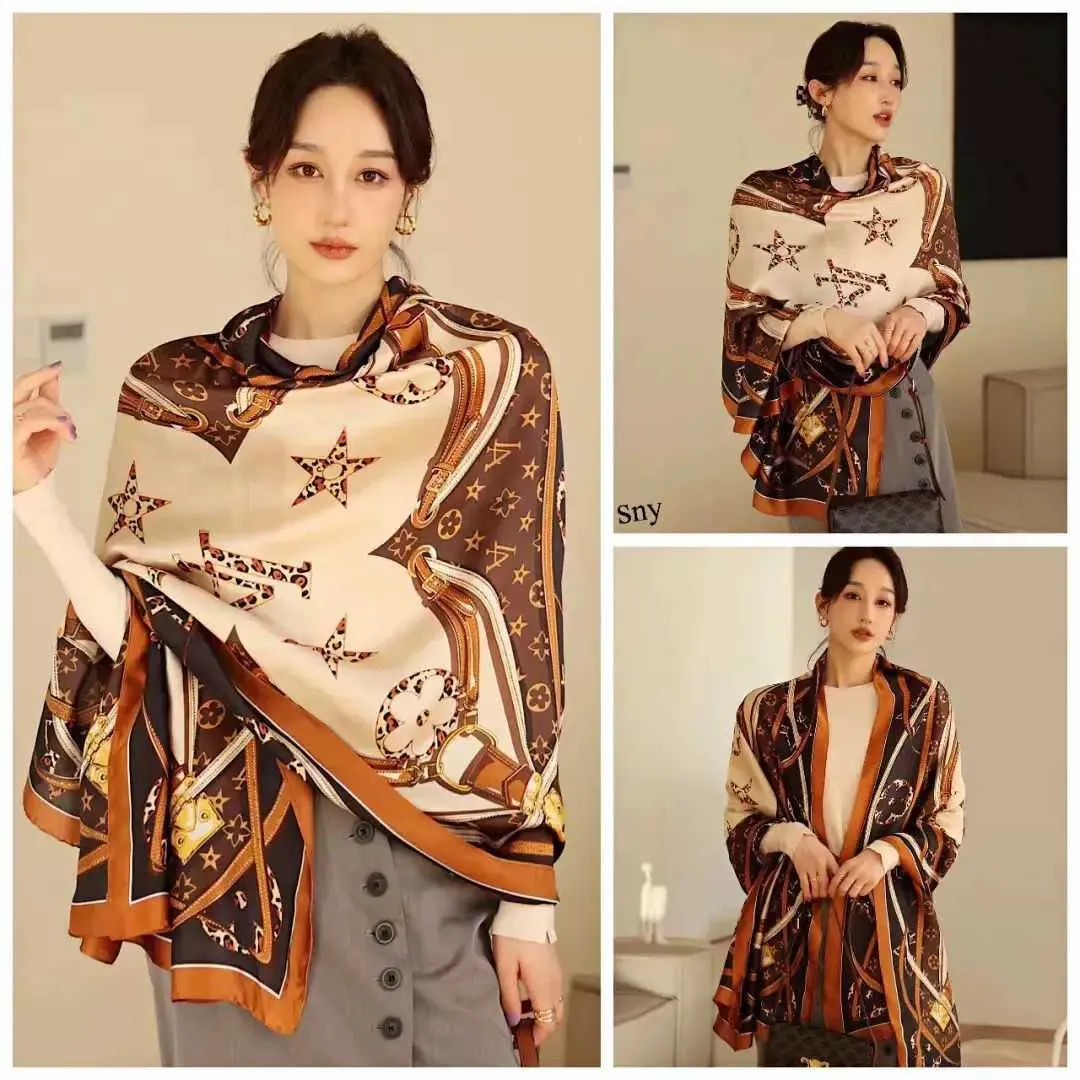 premium Luxury Satin Silk Scarf