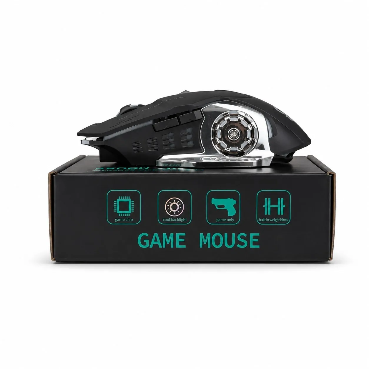 🖱️ T1 & T2 Professional Wireless Gaming Mouse | Rechargeable Battery | Cool Backlight for FPS Shooter