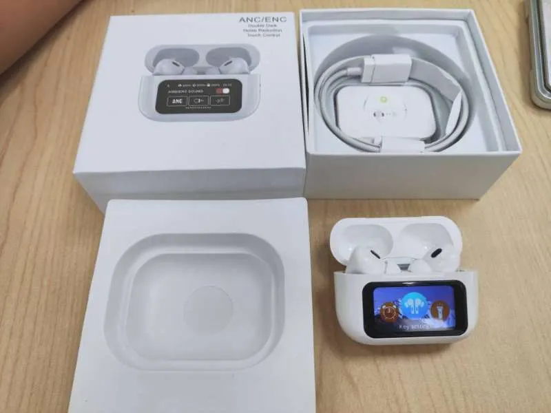 ANC Earbuds Touch Screen Display