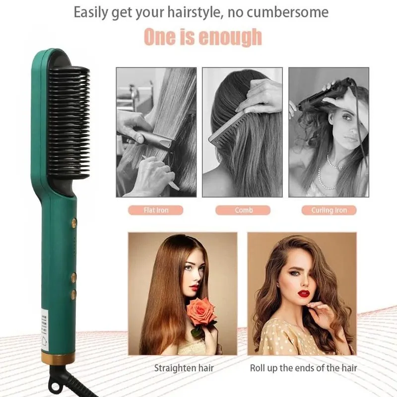 2 in 1 Professional Electric Hair Straightened