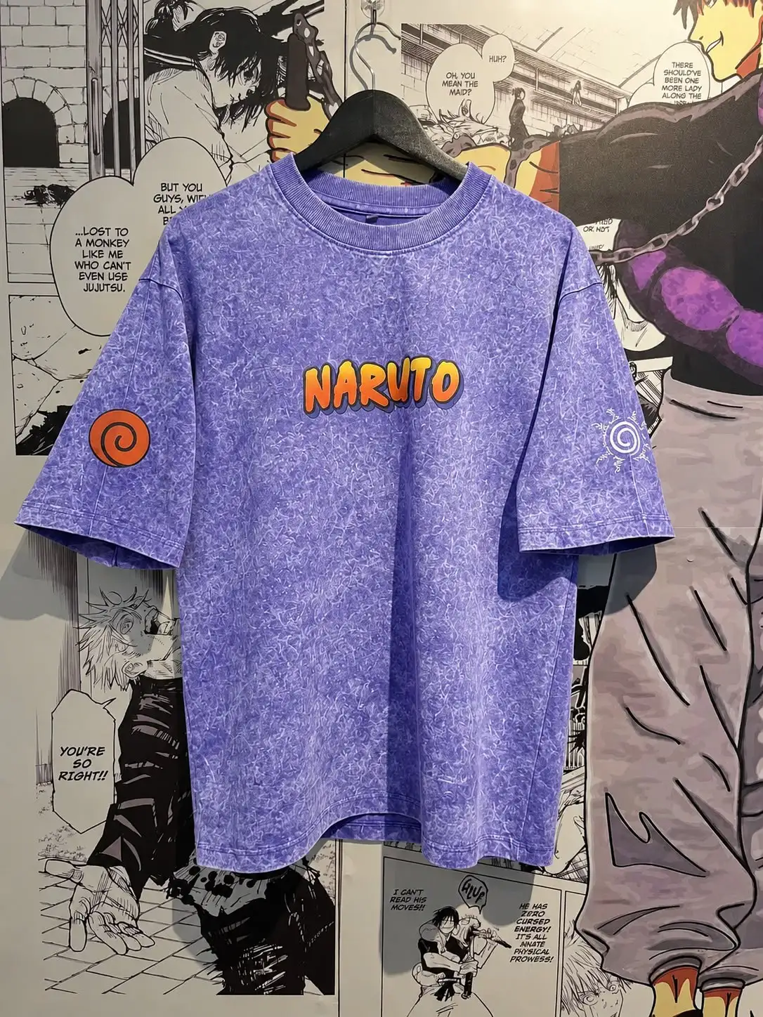 Acid Wash Drop Shoulder TShirt