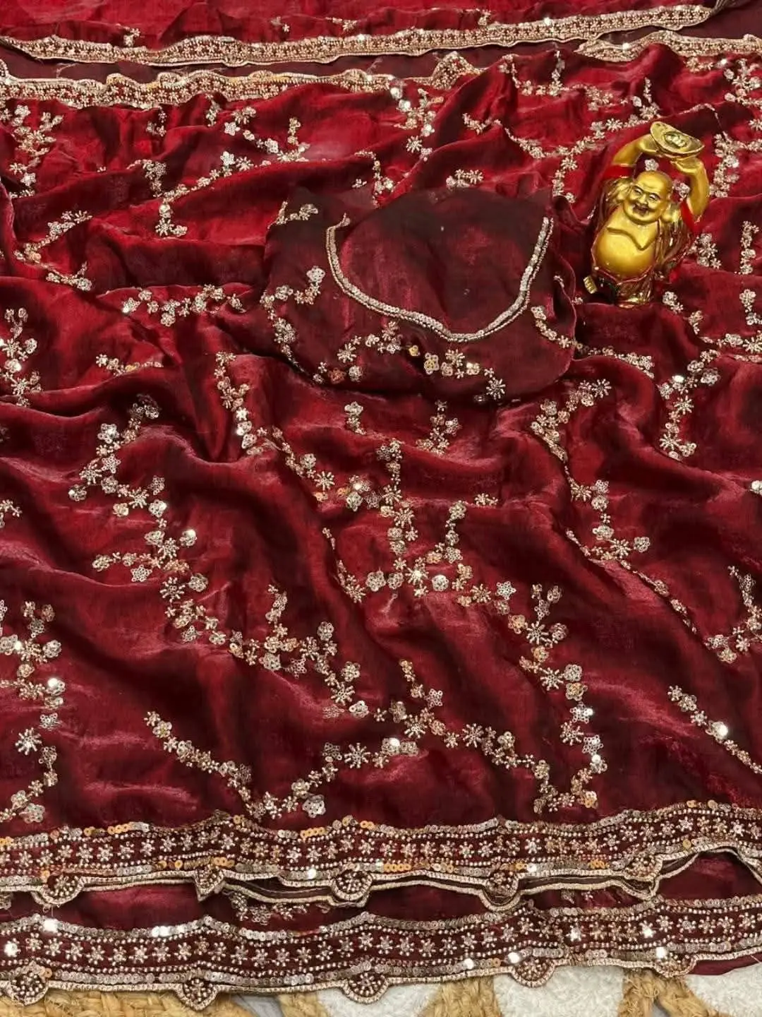Indian Georgette Sharee with Blouse Piece