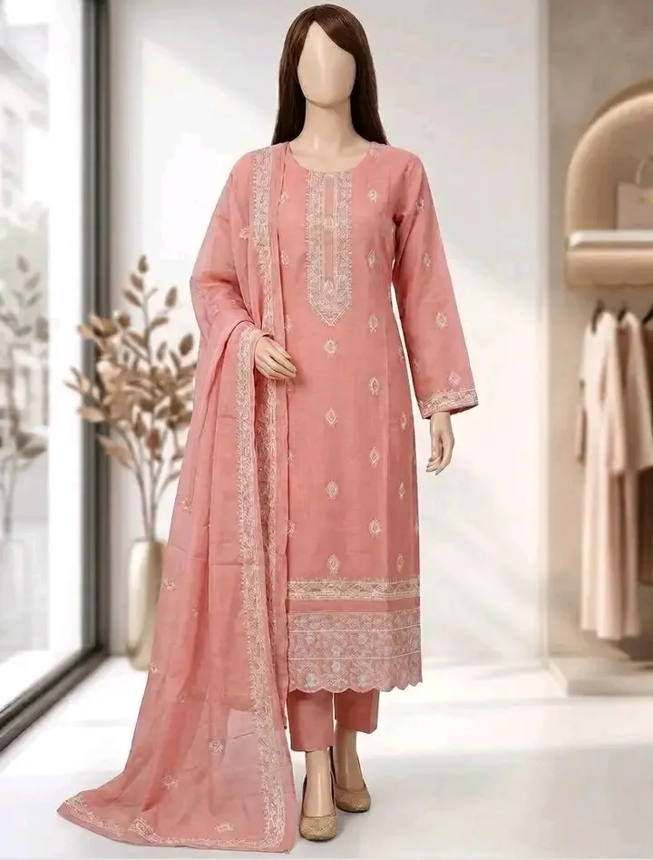 Art's of Noor Exclusive Unstitched and stitched Kameez Set