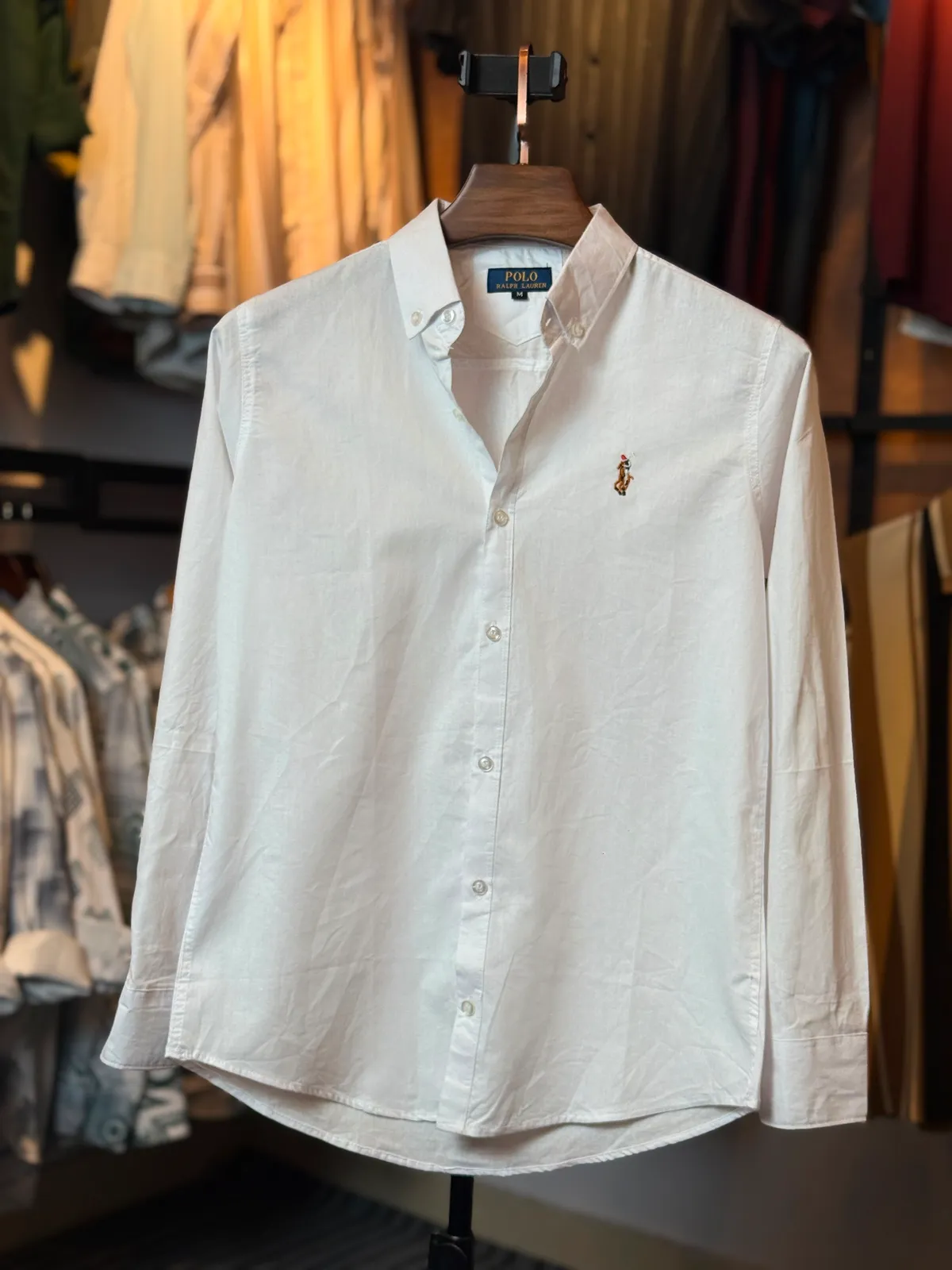 Solid Oxford shirt's