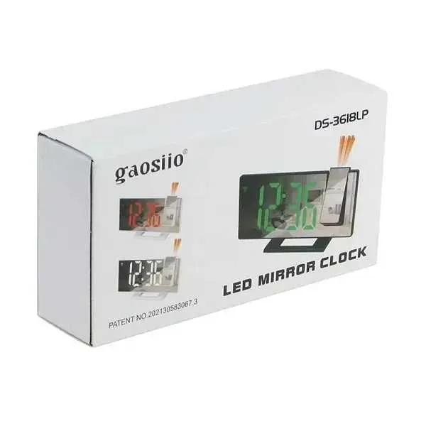 Galosiio DS-3618LP LED Mirror Clock