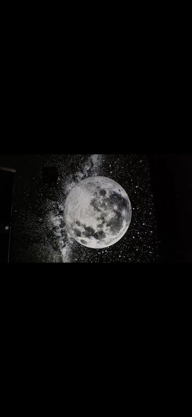 Galaxy projector light.