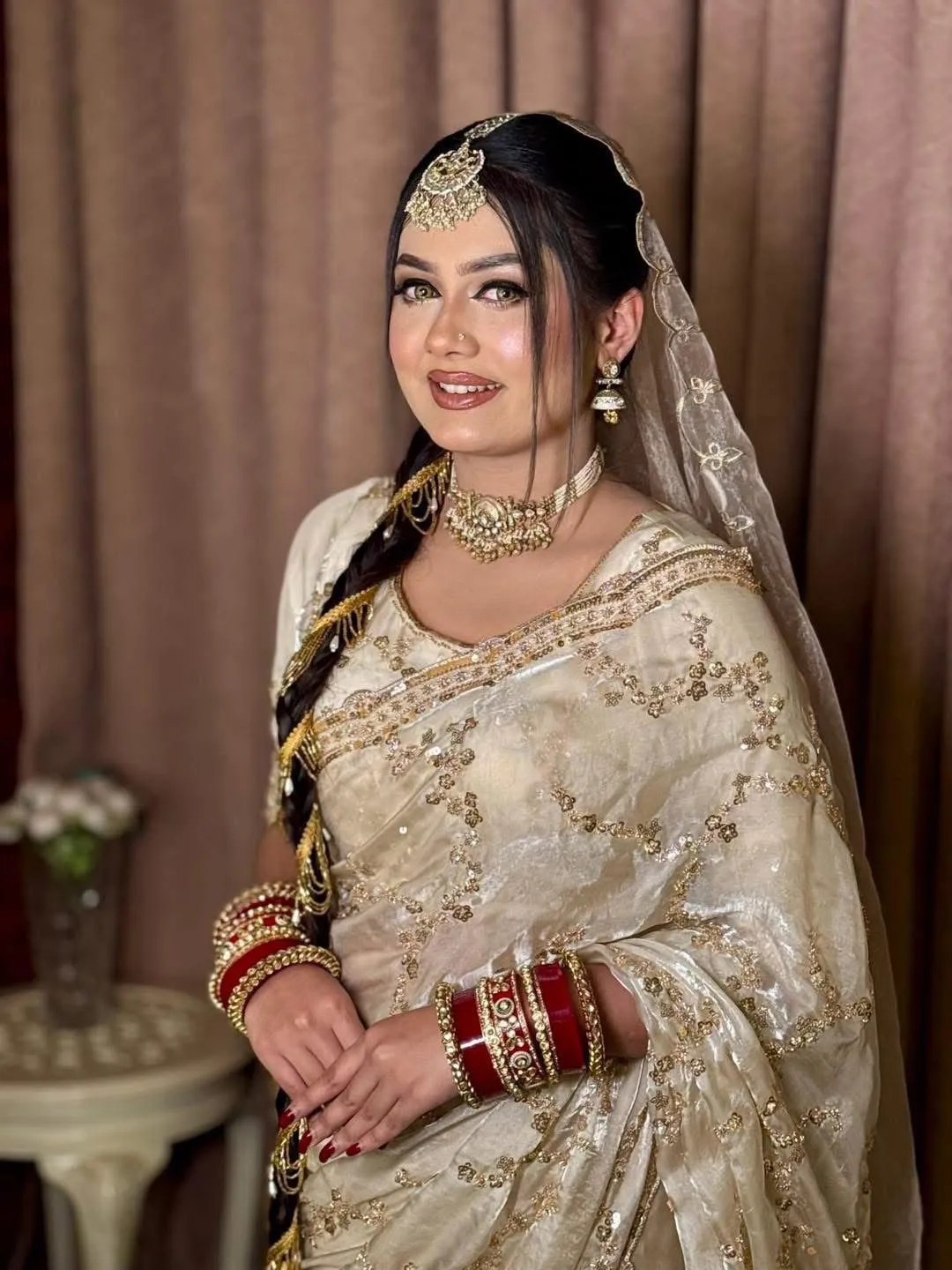 Indian Georgette Sharee with Blouse