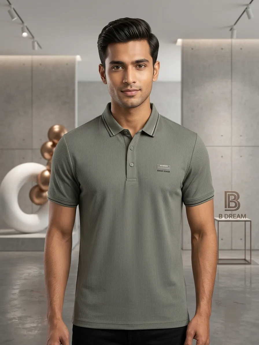 B Polo T-shirt