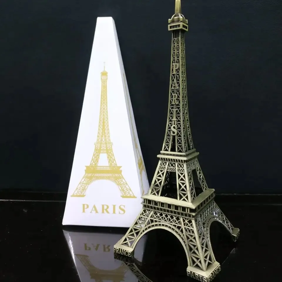 Eiffel Tower Metal Showpiece Decoration Gift