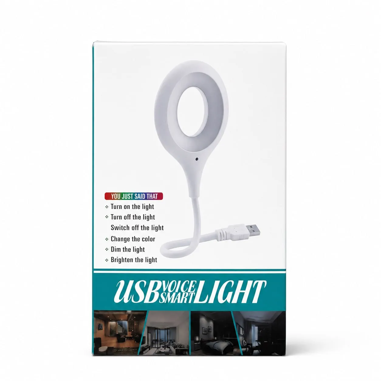 "USB Smart Voice Control LED Light"