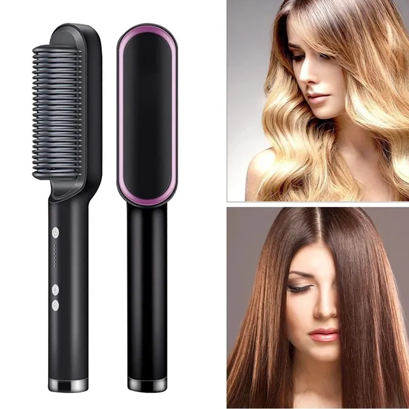 2 in 1 Professional Electric Hair Straightened