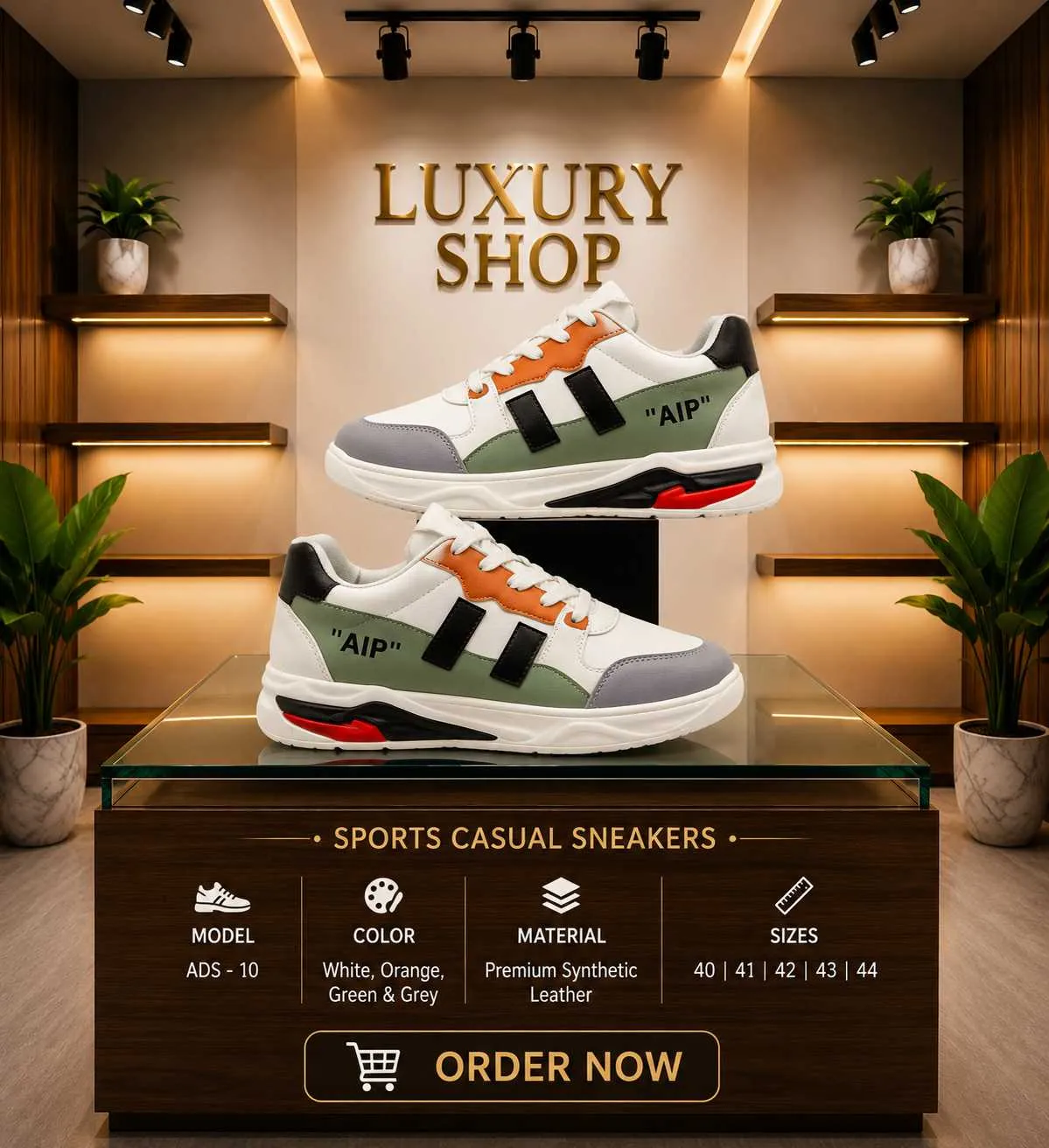 ADS-10 Premium Casual Sneakers