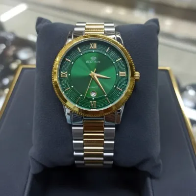 BEST WIN Luxury Watch For Men's (Water Resistant) Green