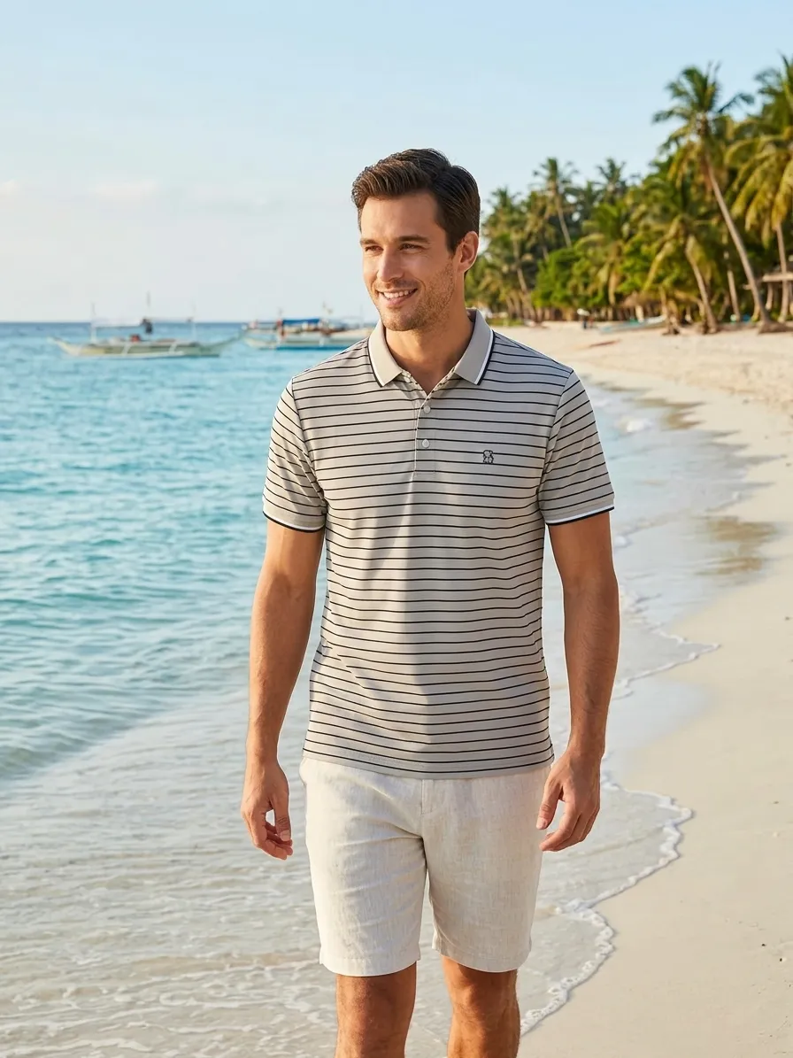 china polo T-shirt