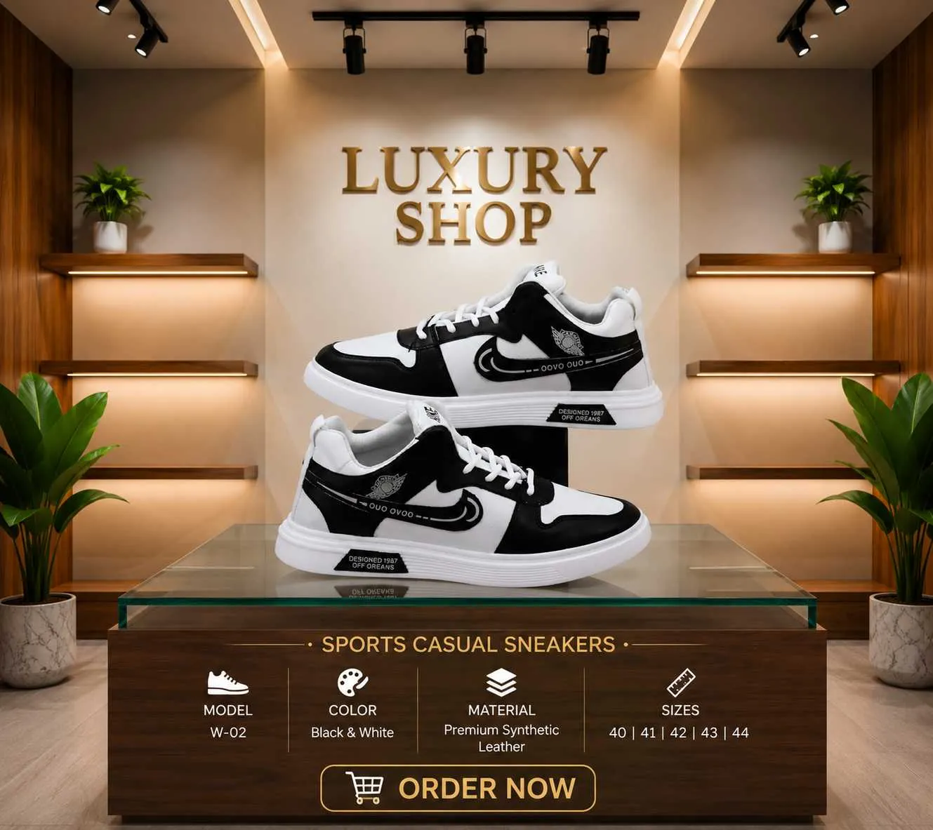 ADS-10 Premium Casual Sneakers