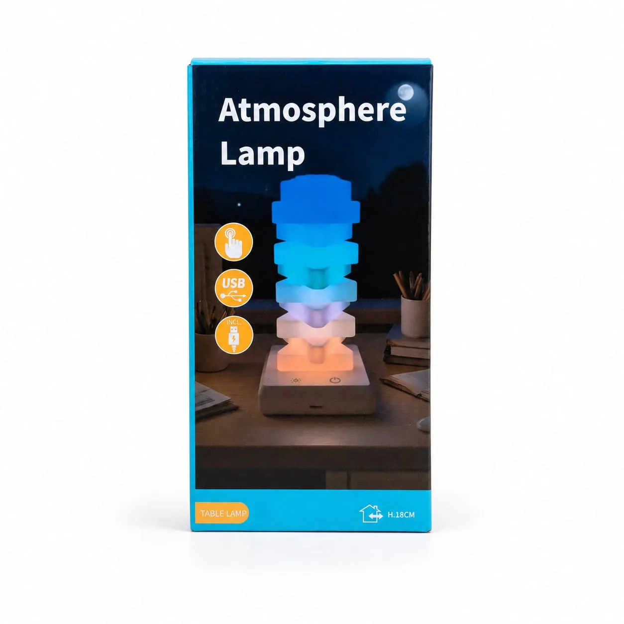 Stacking Blocks RGB Color LED Night Light
