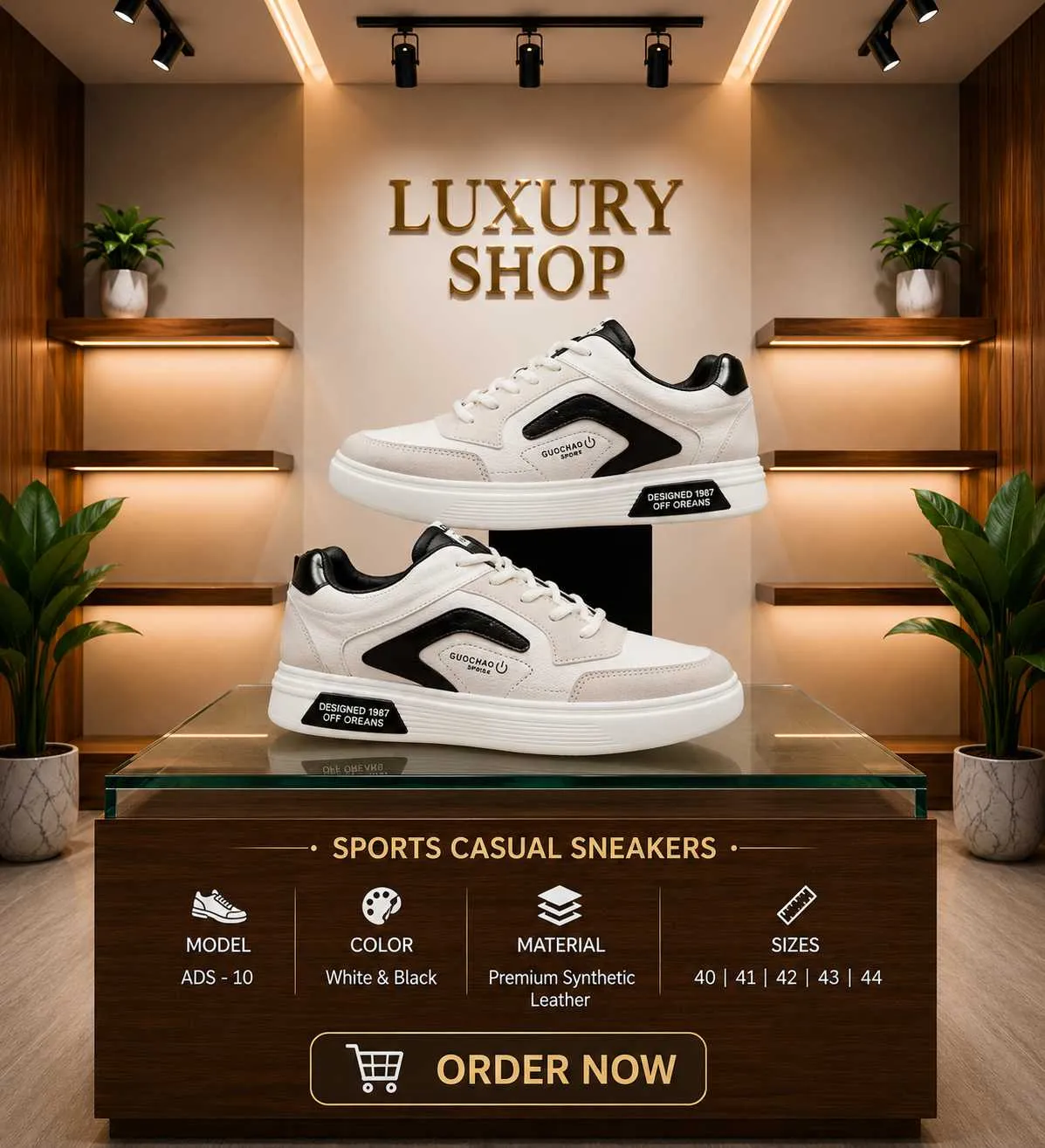 ADS-10 Premium Casual Sneakers