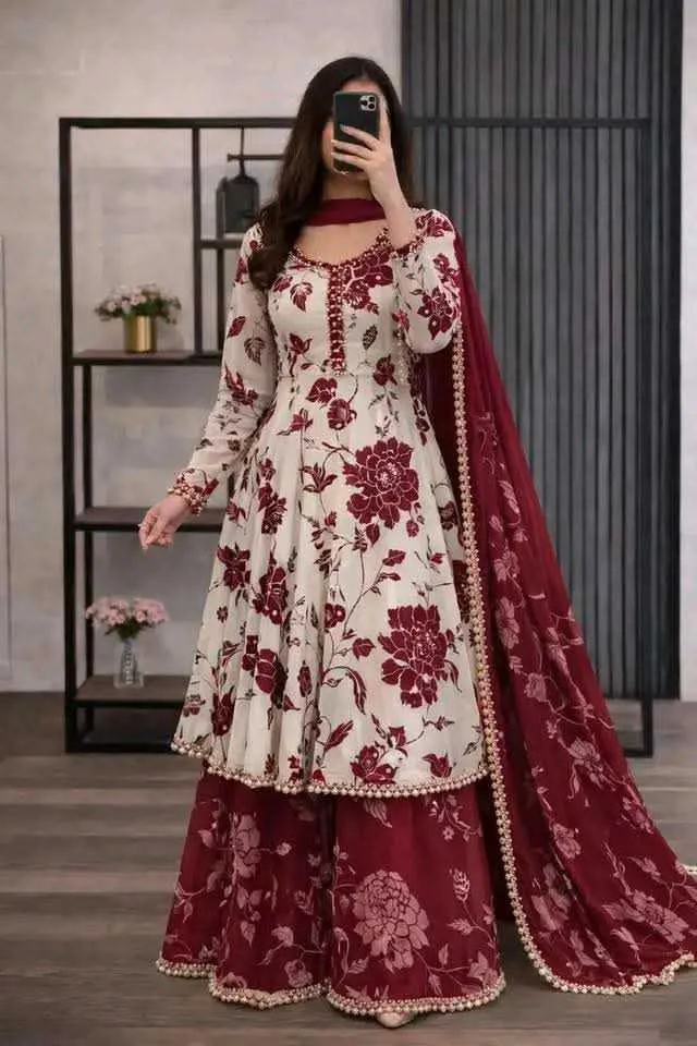 Golap Gown Three Piece clour