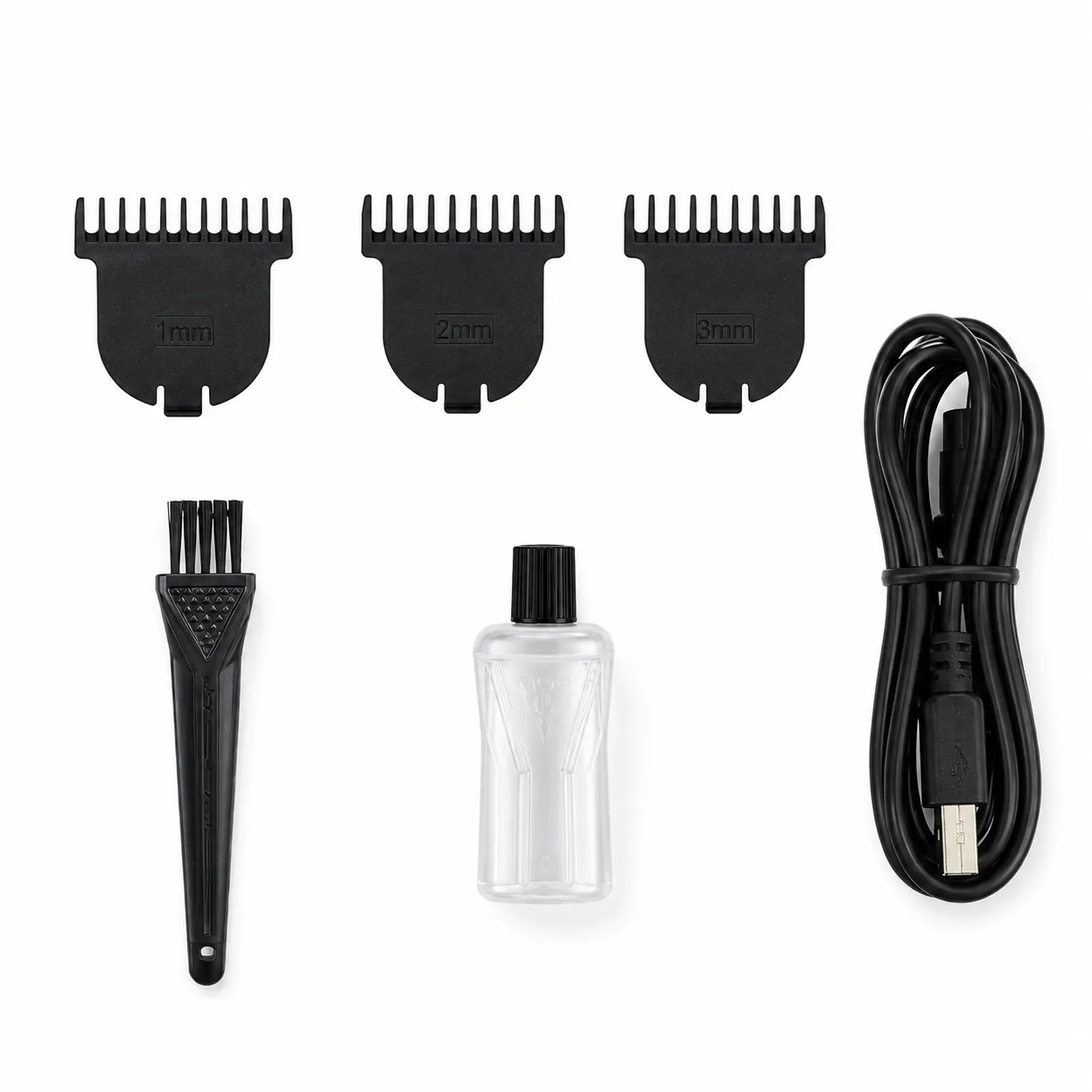 VGR V-937 Professional Cordless Hair & Beard Trimmer for Men – LCD Display, 500 Min Runtime, 2000mAh Battery, Zero Gap Stainless Steel Blade (Black)