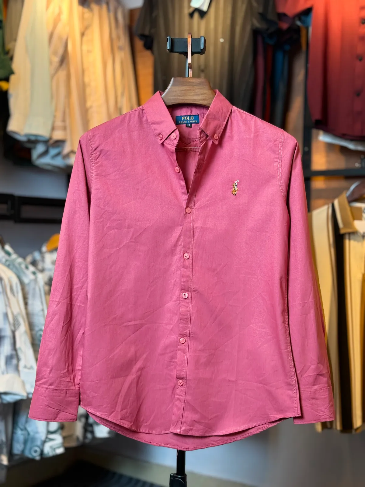 Solid Oxford shirt's