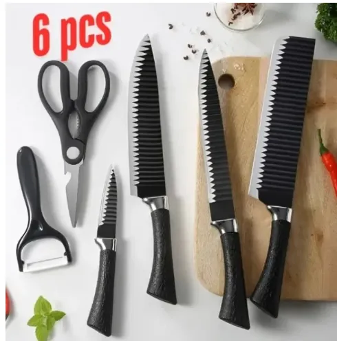 Zipper Knife Set – রান্নাঘরের স্মার্ট সঙ্গী!