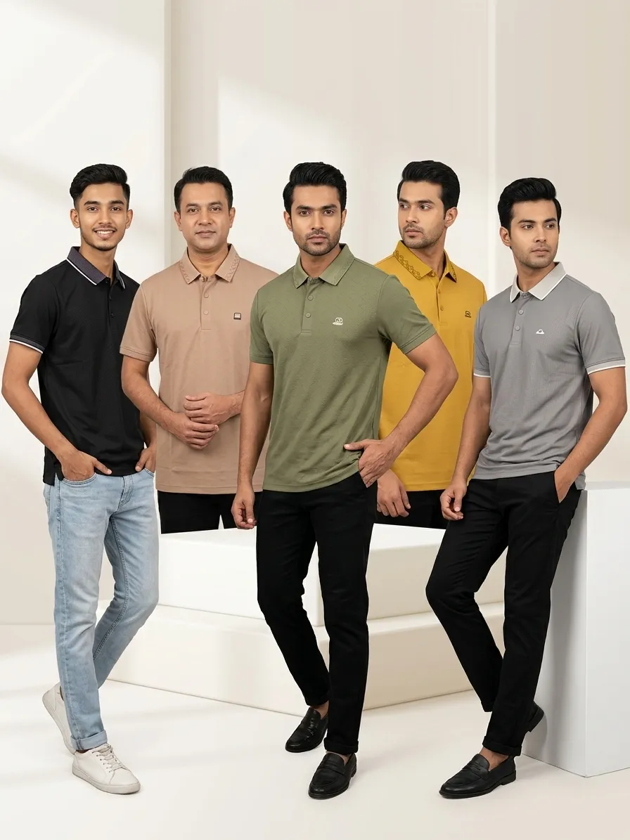 China B Three Polo T-shirt