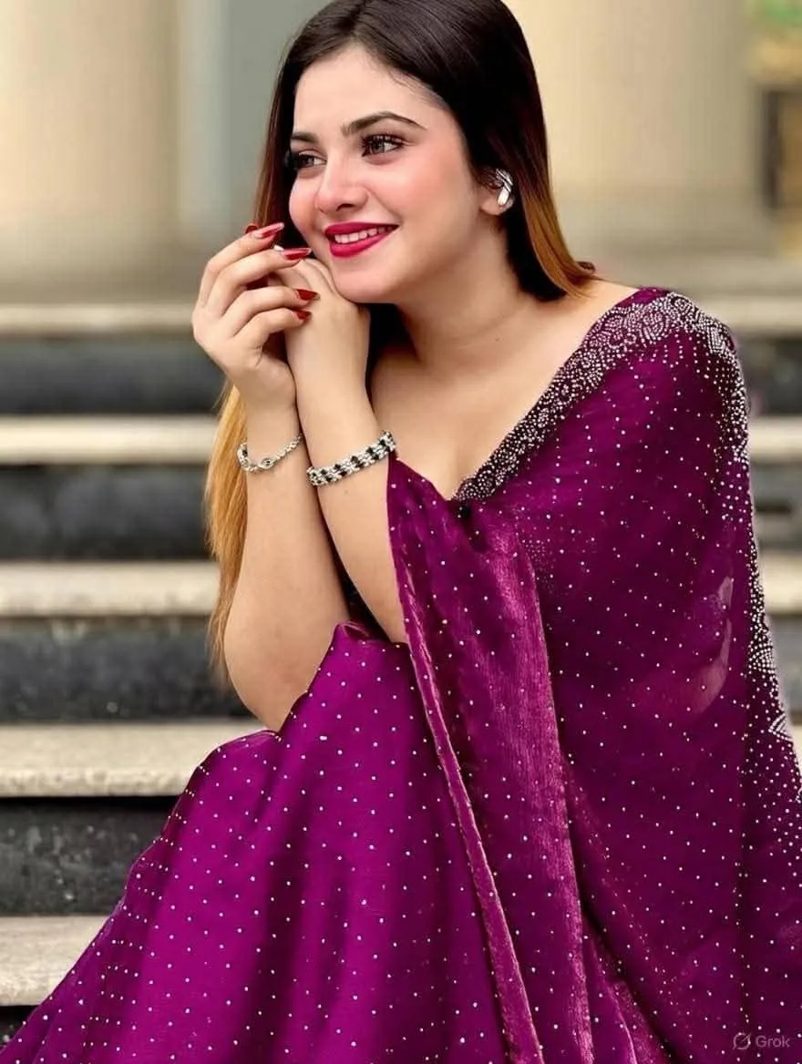 Georgette Sharee with Blouse