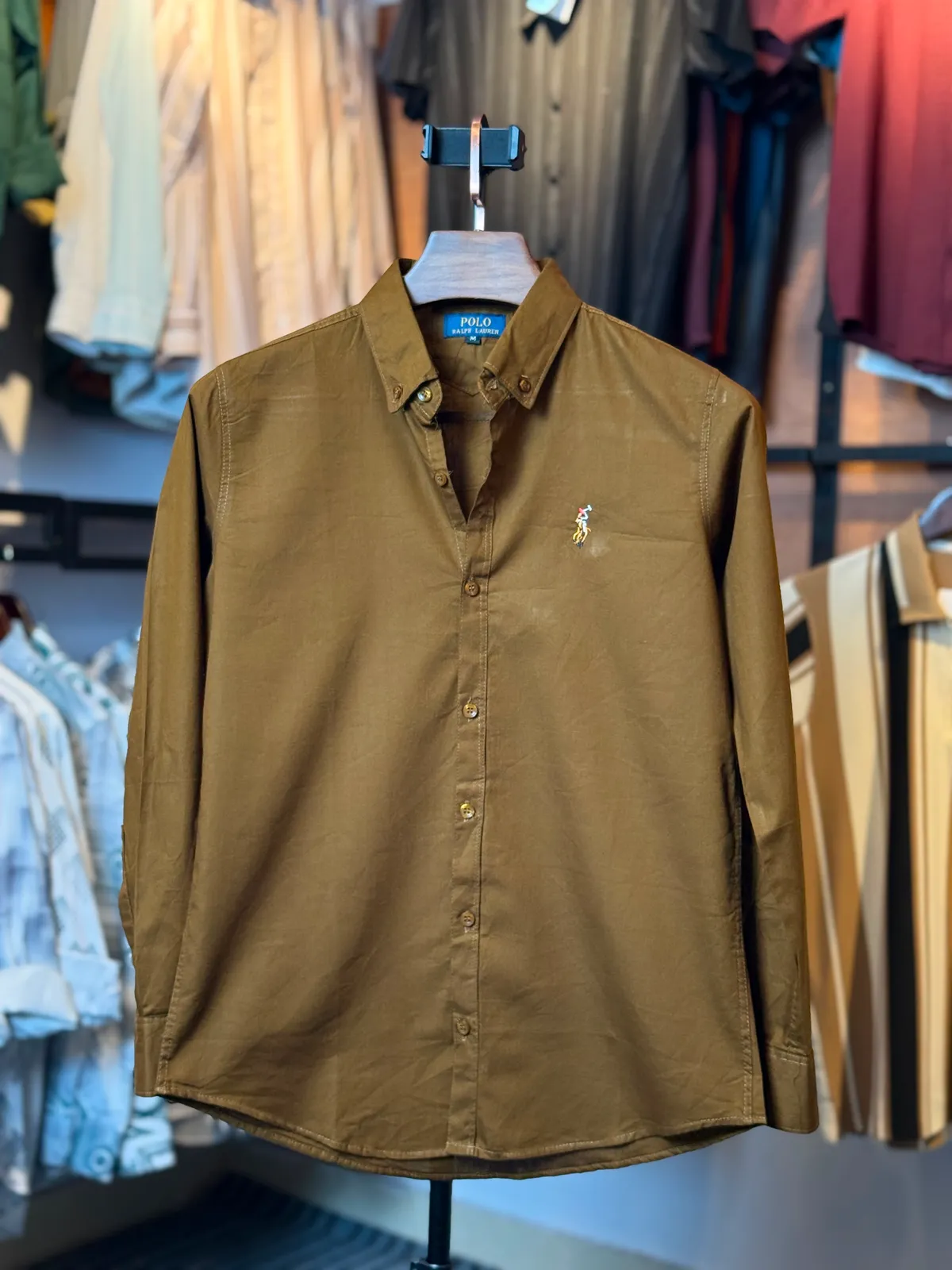 Solid Oxford shirt's