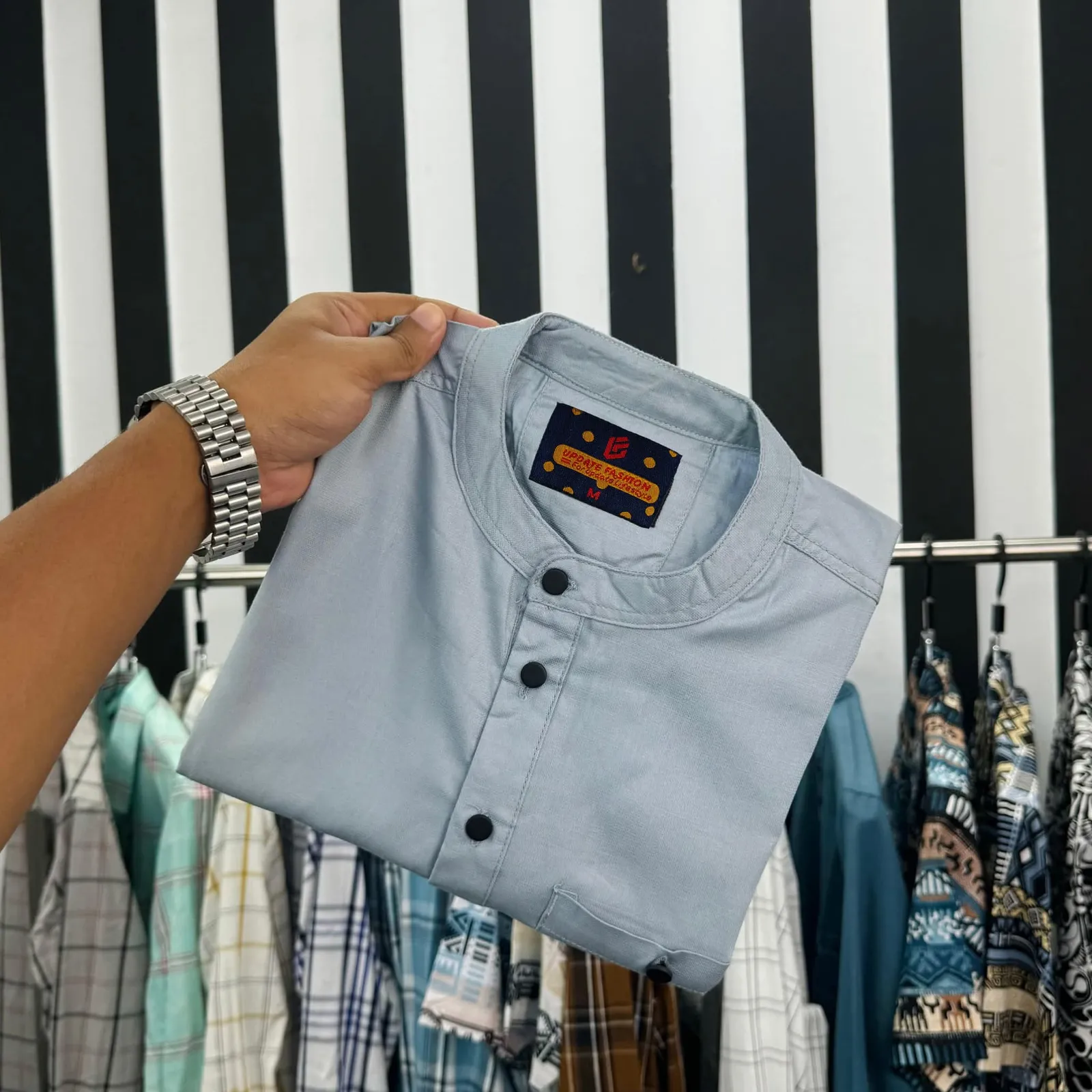 Traditional Full sleeves katua ( Petrol)