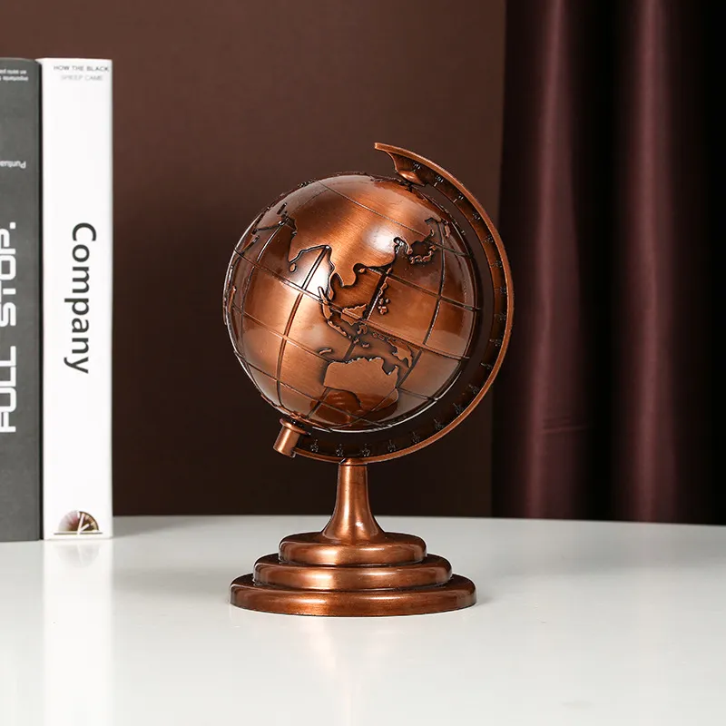 World Map 3D Rotating Glove Decoration Gift
