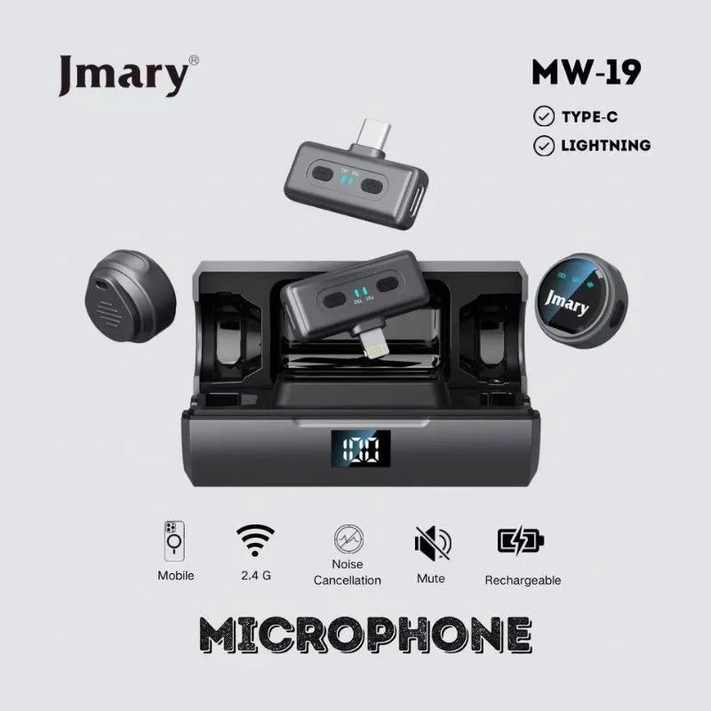 Jmary MW-19 Dual Wireless Mic