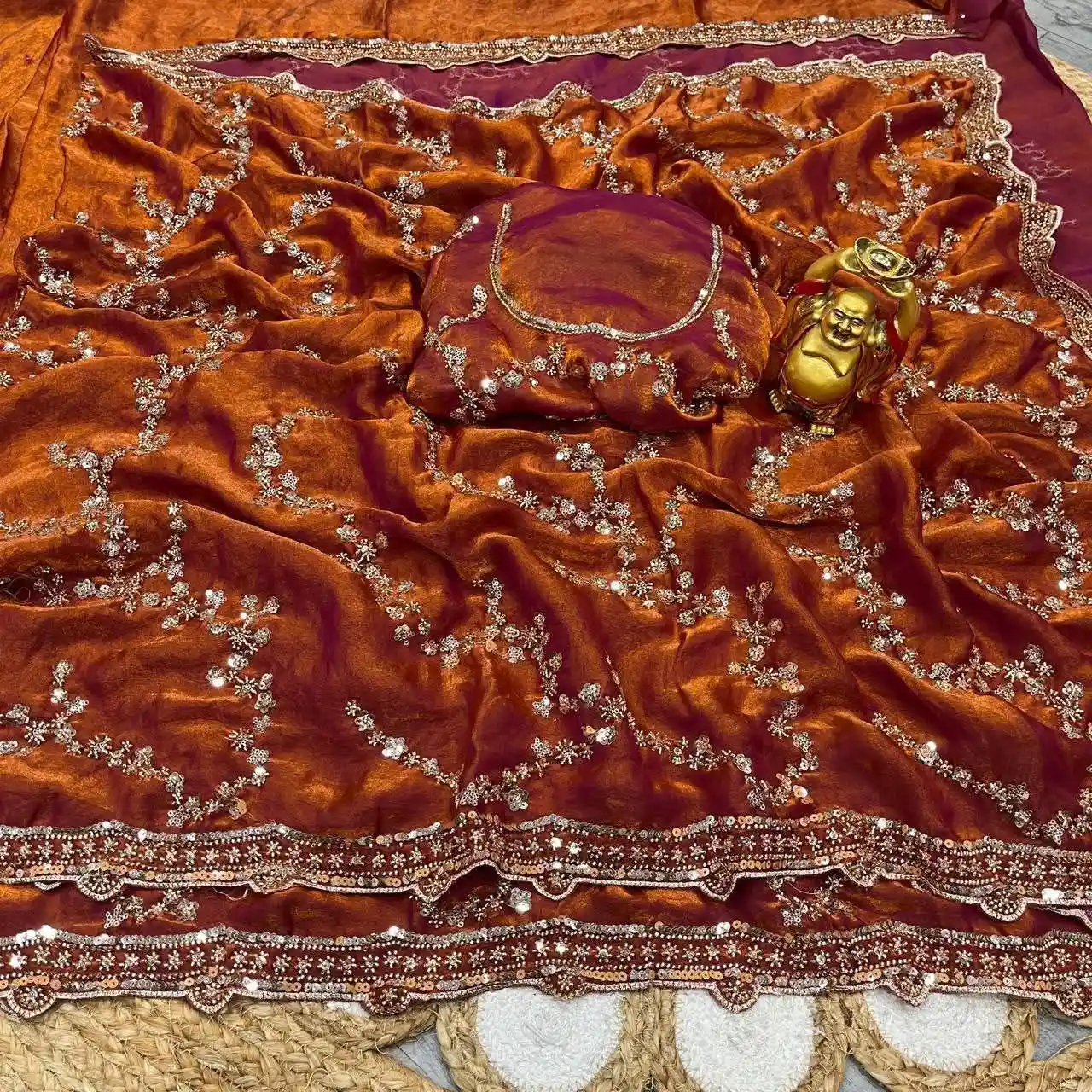 Indian Georgette Sharee with Blouse