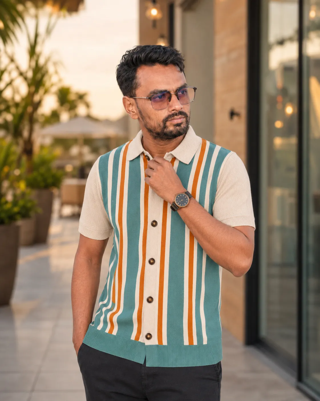 Old money polo shirt