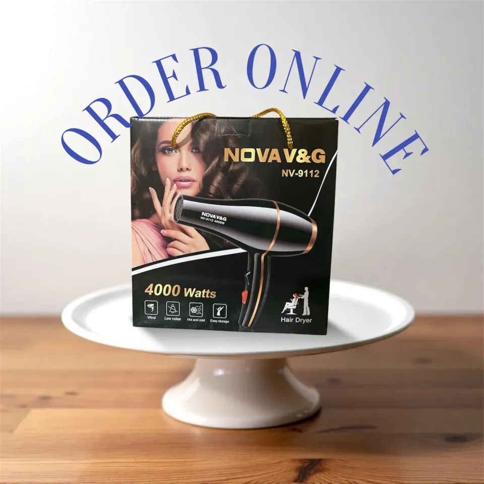 Nova V&G NV-9112 Professional Hair Dryer (4000W)