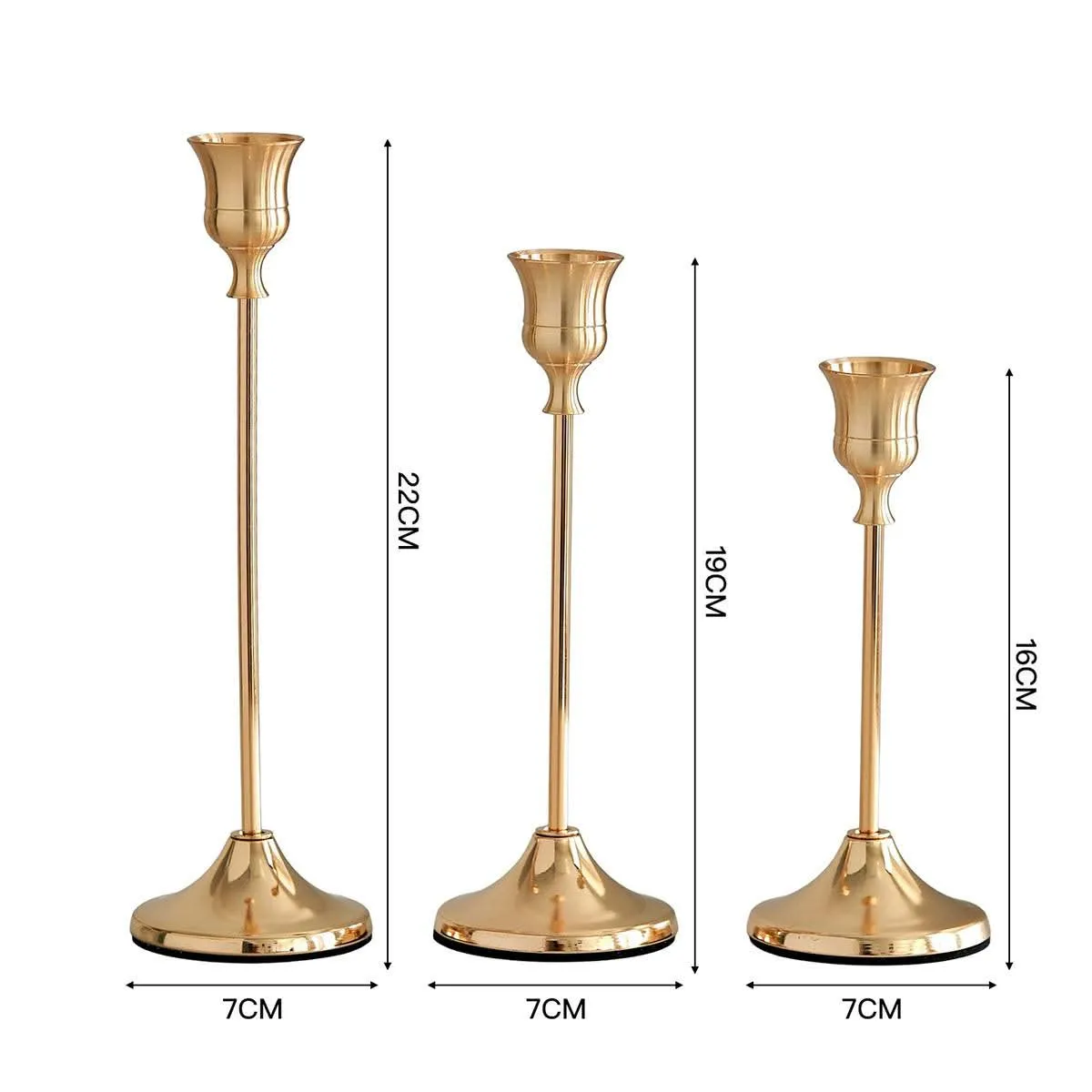 Luxury Candle Holder (Set of 3)