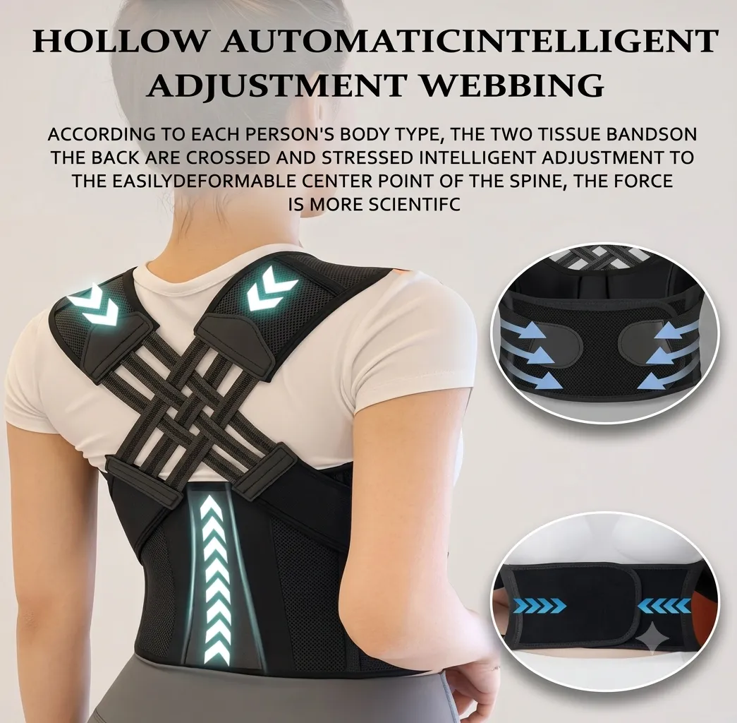 Adjustable Back Posture Corrector Belt